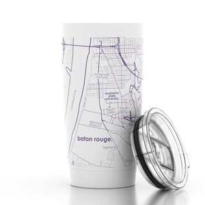 Baton Rouge LA 20 oz Insulated Pint Tumbler
