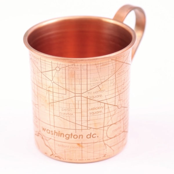 Copper Washington DC Mule Mug