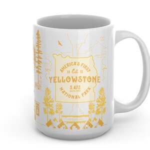 Yellowstone 15oz Ceramic Mug