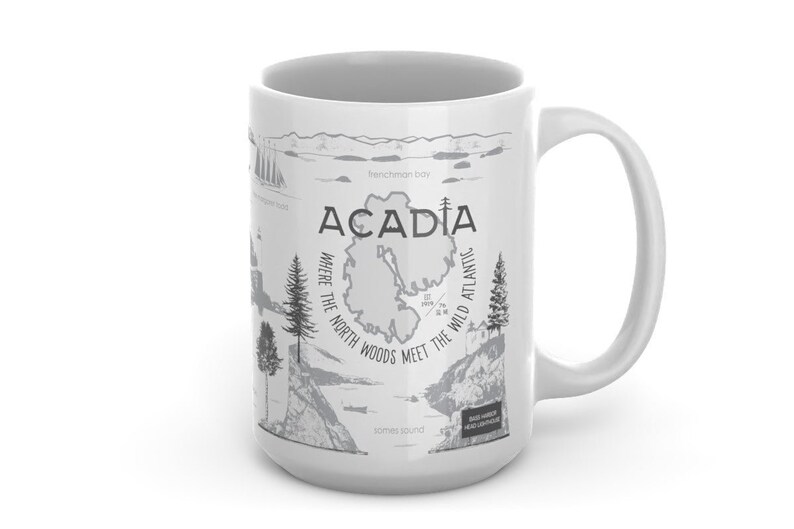 Acadia 15oz Ceramic Mug image 5