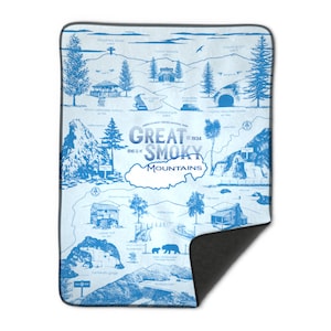 Great Smoky Mountains Fleece Blanket