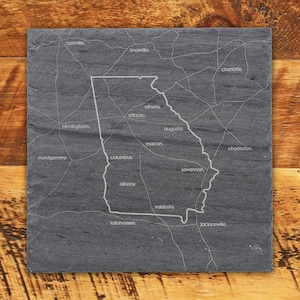 Georgia Slate Serving Board