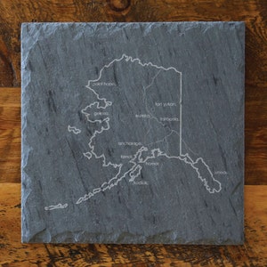 Alaska Slate Serving Board
