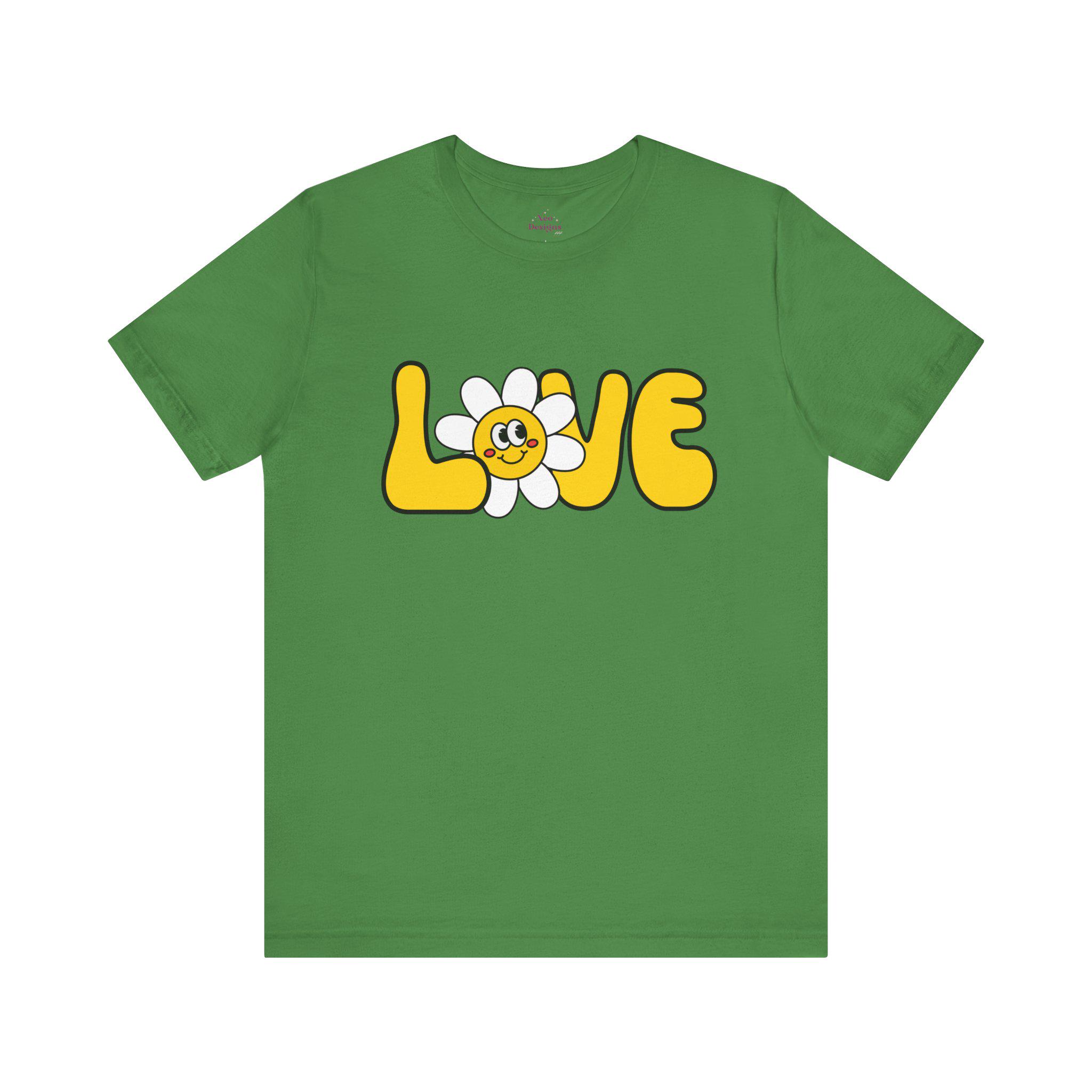 Vintage Love Flower Graphic T-shirt: Retro Unisex Tee - Etsy