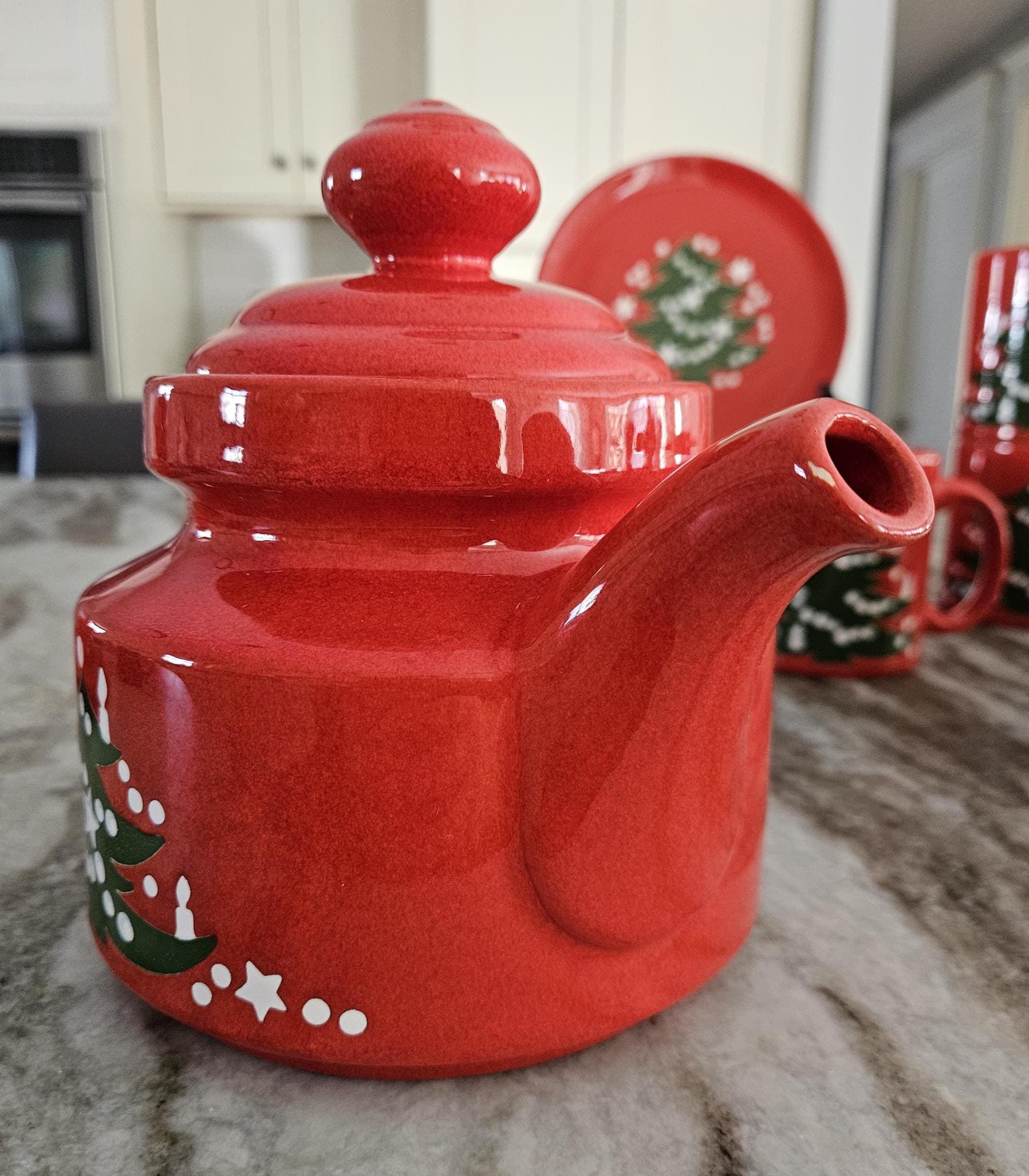 Classic Waechtersbach Red Christmas Tree, West Germany - Etsy