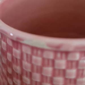 VIntage Pink Bordallo Pinheiro Geranium Plates and Celebration Mugs image 9