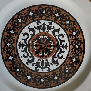 MCM Royal Cavalier Ironstone - Overture Chop Plate  - 12&quot;