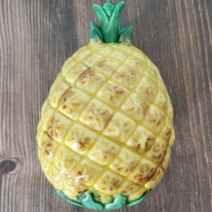 Vintage Pineapple Jam Jar with Spoon