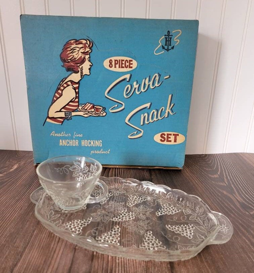 アンカーホッキングアーリーアメリカンプレスカットスナックセット未