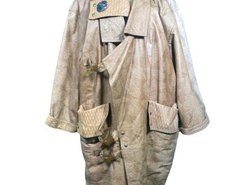 Traje de cuero Brasilia de los años 80