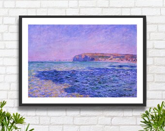クロード・モネ、 トルヴィルの浜辺。クロード・モネ（1840-1926）の絵画