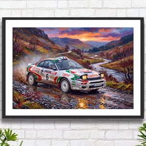 Toyota Celica GT Four Rally Car: Didier Auriol 1994 RAC Rally