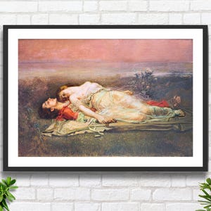 Tristan and Isolde Giclée Print: Richard Wagner Opera Art