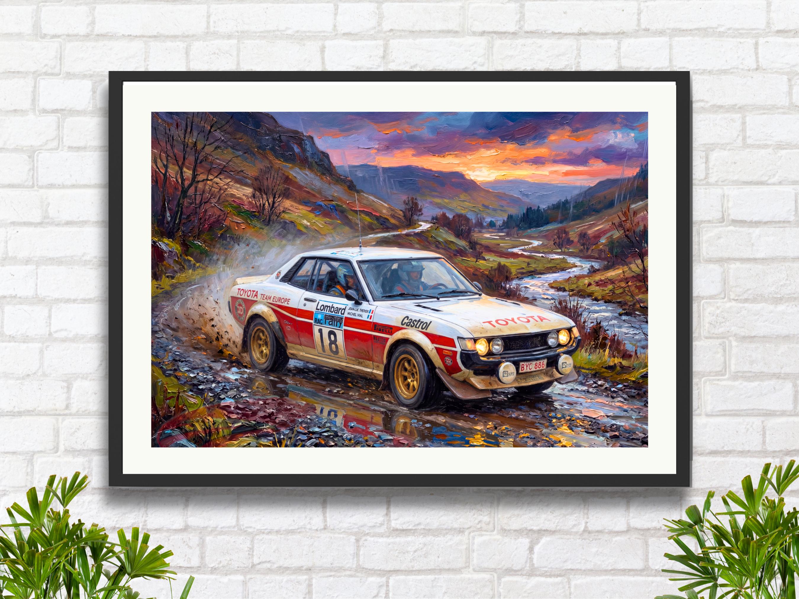 Toyota Celica 1977 - Etsy