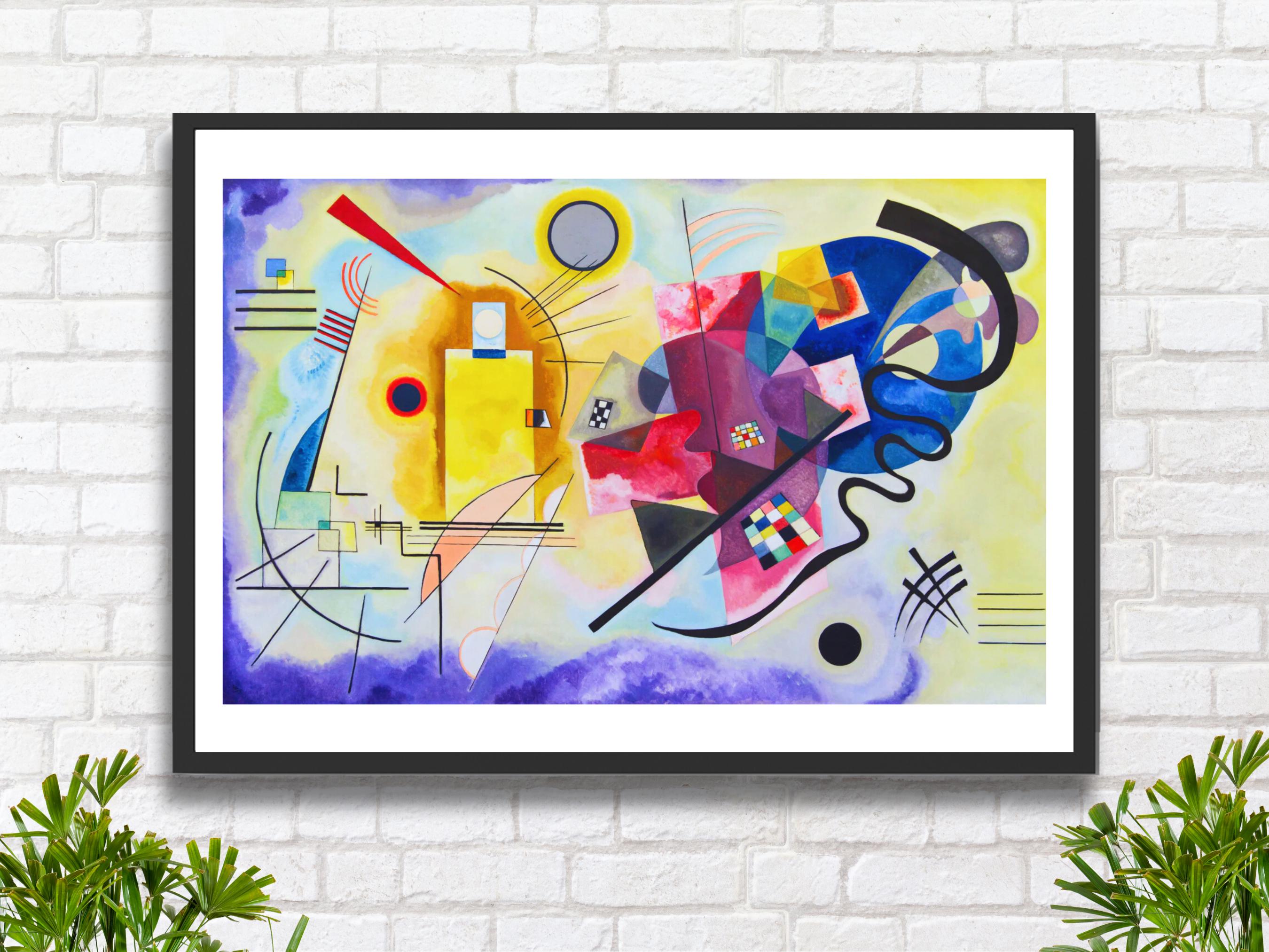 Kandinsky Composition VII Print: Colorful Abstract Art Giclee
