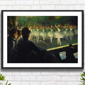 Everett Shinn &#39;The White Ballet&#39; Giclee Print: Ballet Dancers on Stage