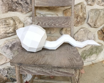 Sperm Papercraft 3D Modell: DIY druckbare Vorlage (PDF)