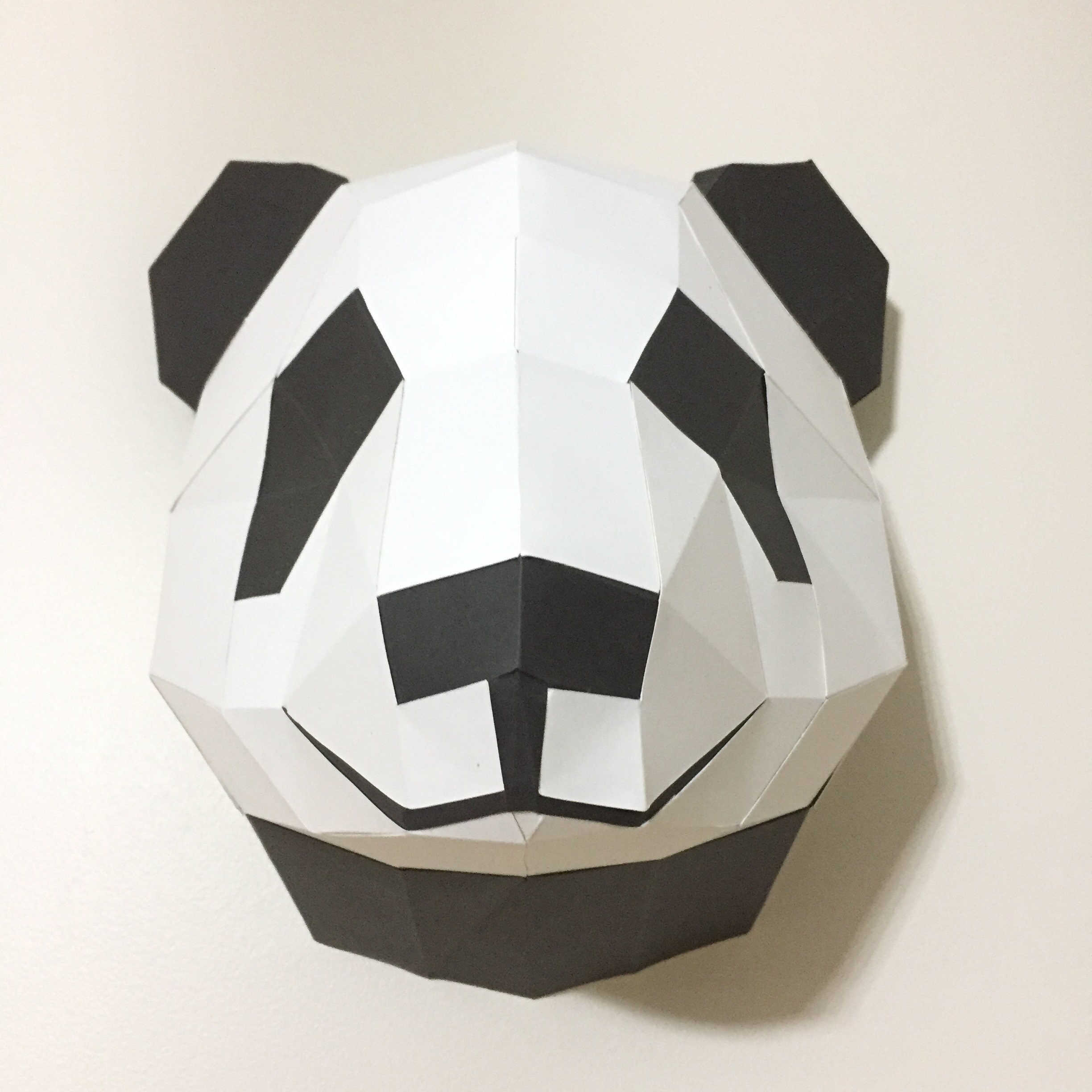 Papercraft Panda Papercraft Panda Head Digital Template Design | Porn ...