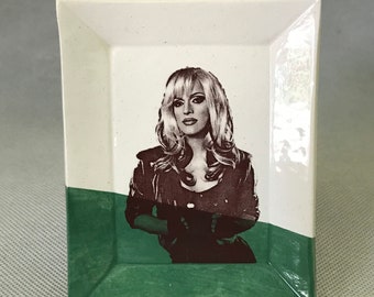 Pandora Boxx Decal Ceramic Trinket Dish