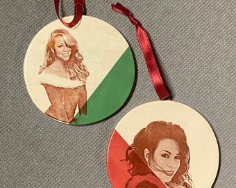 Mariah Carey ceramic ornament set