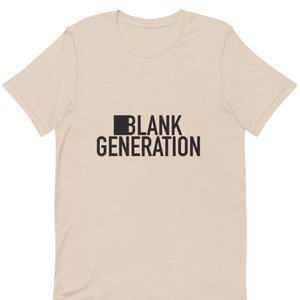 Blank Generation Tee