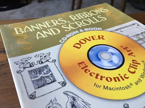 Banners Ribbons And Scrolls Dover Books Etsy