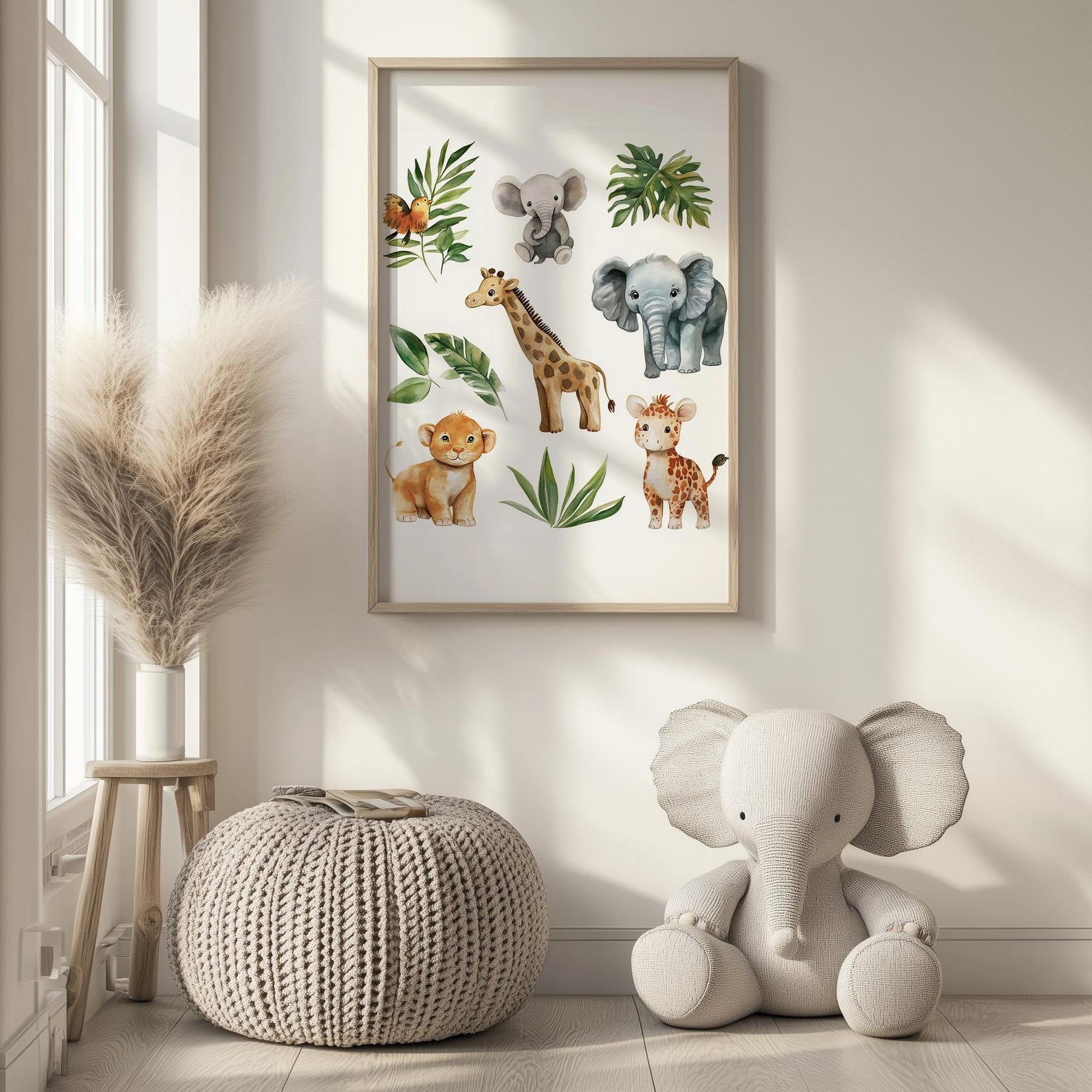 Nursery Art Display PSD: Baby Room, Boho Decor, Custom Wall Poster - Etsy