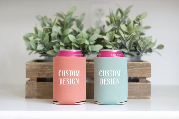 Custom Can Coolers | Etsy