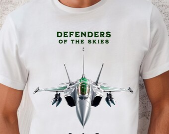 Fighter Jet Pakistan Shirt, Modern-fit Air Force Shirt, Military Aviation Gift, Pilot Top, Aircraft shirt, Unique gift for dad, Gift Husband