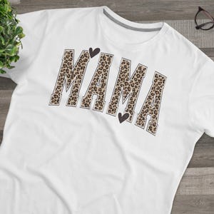 Leopard Mama Shirt, Mothers Day Gift, Mom Shirt, First Mothers Day Gift, Retro Mama Shirt, Gift For Mom, Mama Shirt, Leopard Mama T-Shirt