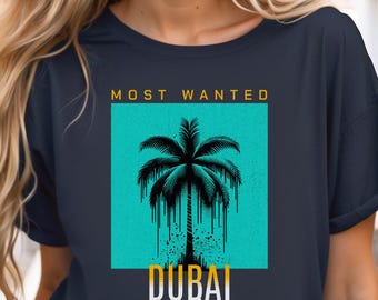 Dubai City shirt, Dubai Travel Shirt, Dubai Skyline T-shirt, UAE, Dubai Vacation tshirt, Dubai Trip Tshirt, Dubai Gift, Dubai chocolate