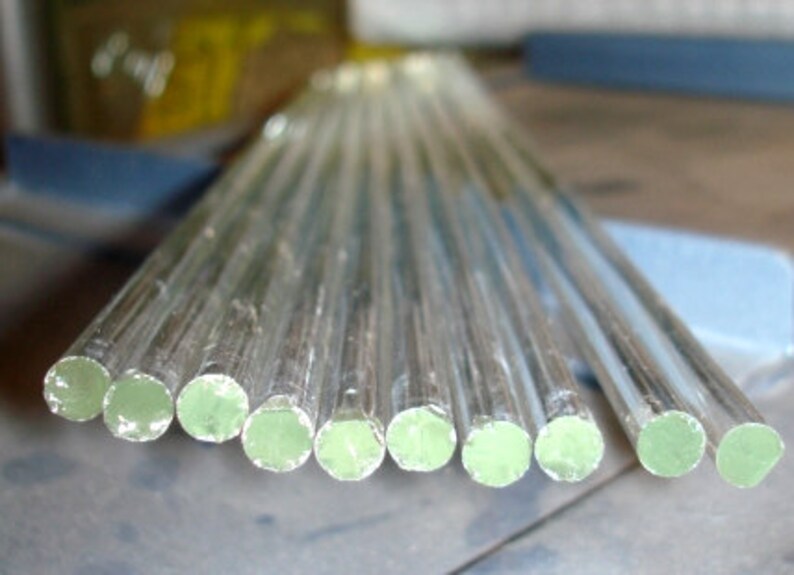 Glass Blowing Rod 5mm Borosilicate Pyrex type Glass Etsy