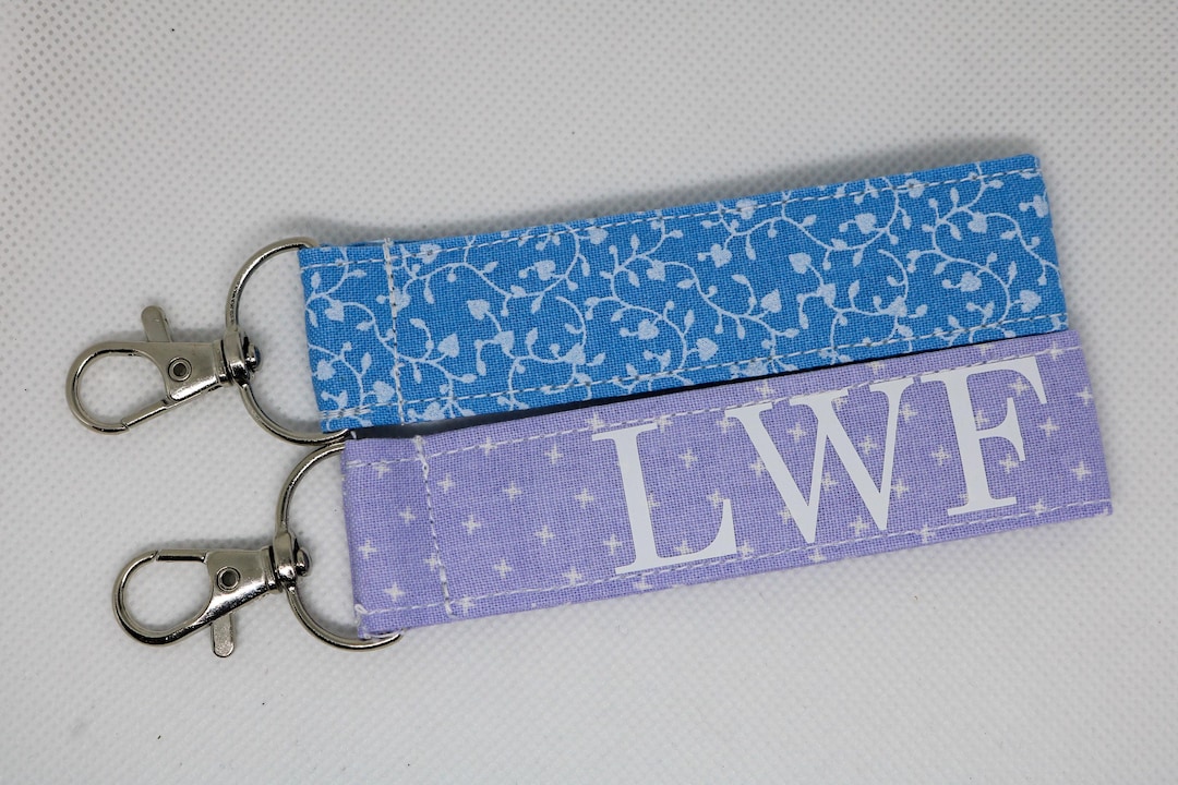 Custom Fabric Keychain - Etsy