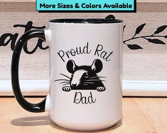 Rat Dad Mug - Funny Rat Lover Gift