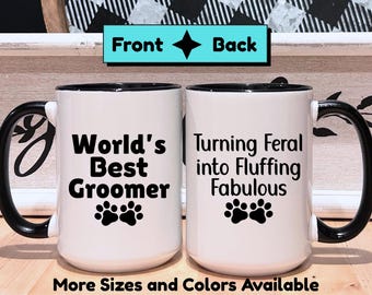 Dog Groomer Mug – Funny Gift for Pet Grooming Staff