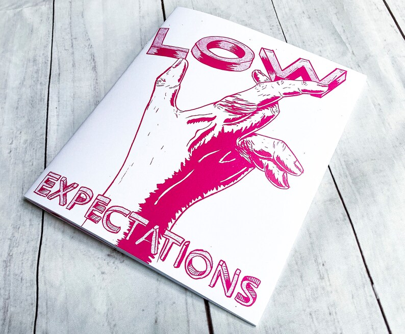 Low Expectations sketchbook zine image 1