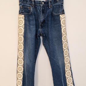 29Wx28L Levi's 517s, Cowboy Carter, Western Formalny, Ubiór zachodni, Jeansy boho, Ślub w stylu country western, Hippie Cowgirl, Eleganckie jeansy rodeo
