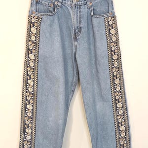 29Bx27L Levi's 560's, Western Wear, Formelle Jeans, Cowgirl Kultur, Elegante Jeans, Verzierte Jeans, Cowboy Carter, Rodeo Tops