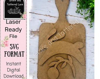 Conejito saltarín caprichoso SVG: Archivo de corte láser de Pascua, decoración para repisa (descarga digital)