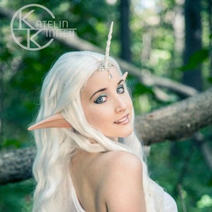 Any Skintone, LARGE ANIME Elf Ears: handmade, latex ear tips. Great for cosplay, Anime, Manga, Link, Taako, & Zelda image 1