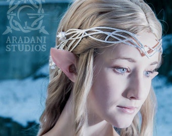 Any Skintone, Wood Elf Ears: handmade, latex ear tips. Great for cosplay, costumes, Tauriel, Wind Waker, Halloween, Legolas, & Galadriel