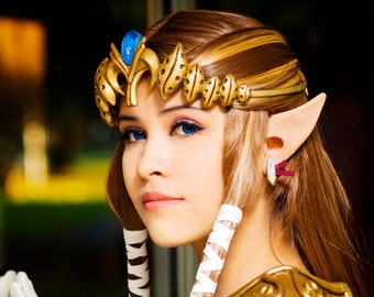 Any Skintone, Anime Elf Ears: handmade, latex ear tips. Great for cosplay, costumes, Link, Zelda, Halloween, & Christmas