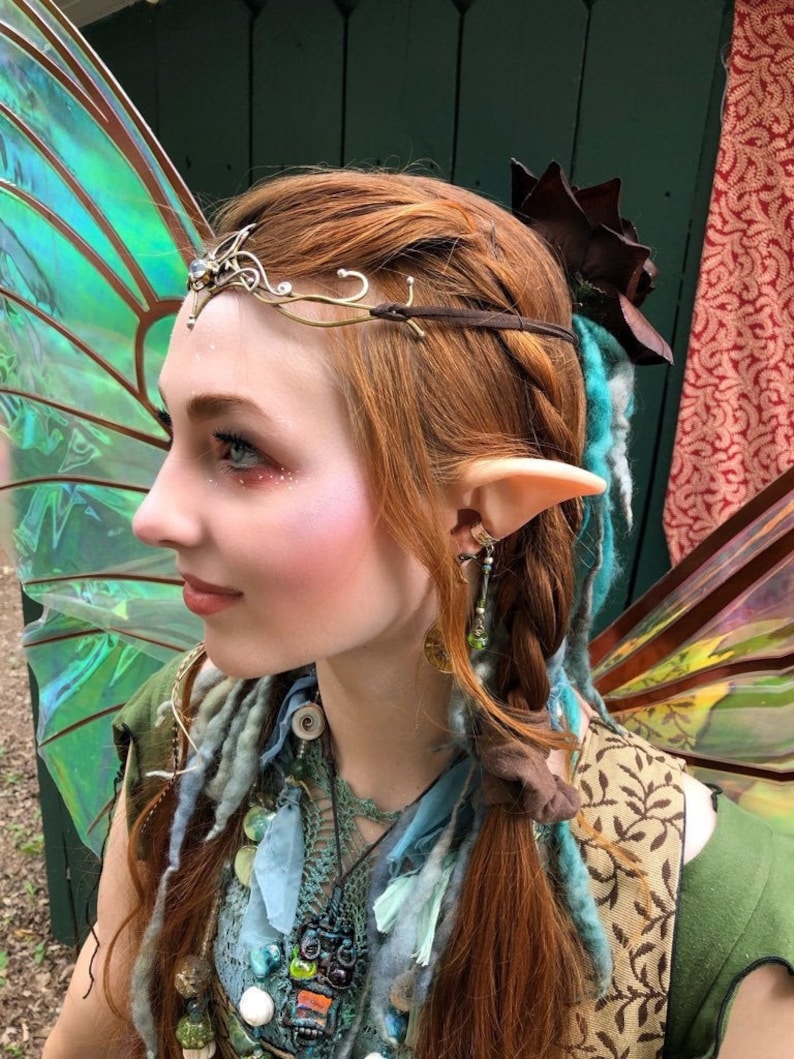 Any Skintone, Moon Elf Ears: handmade, latex ear tips. Great for cosplay, costumes, Link, Zelda, Halloween, & Christmas