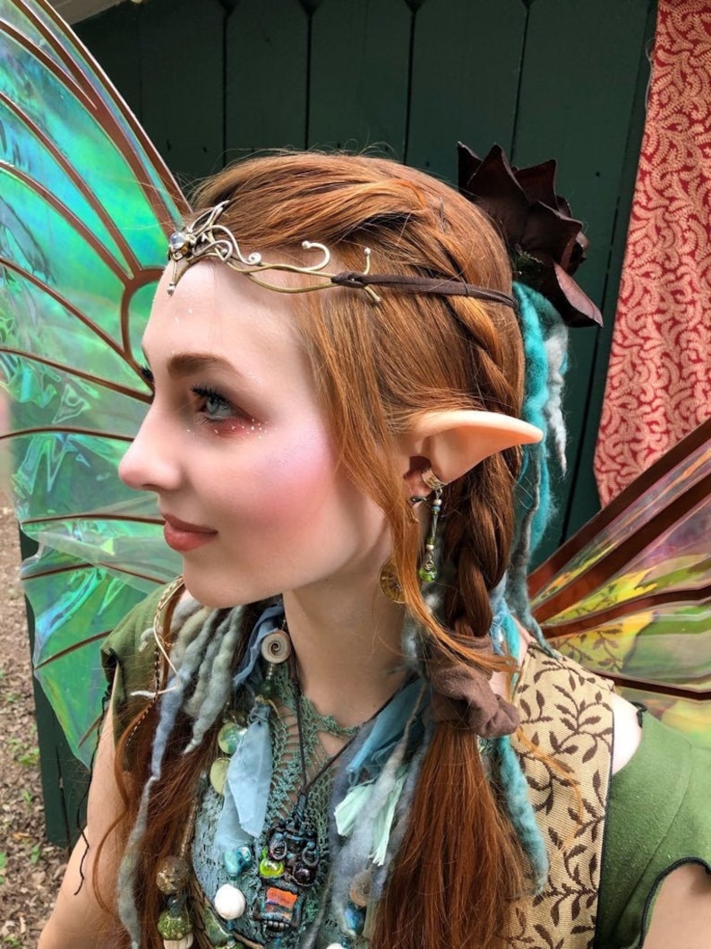 Any Skintone, Moon Elf Ears: handmade, latex ear tips. Great for cosplay, costumes, Link, Zelda, Halloween, & Christmas 