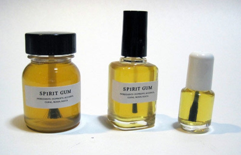Spirit Gum Adhesive, 1\/8 ounce, costume and cosplay make-up
