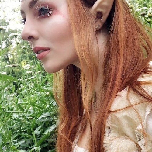 Sun Elf Ears Any Skin Tone Handmade Latex Cosplay Ear Tips