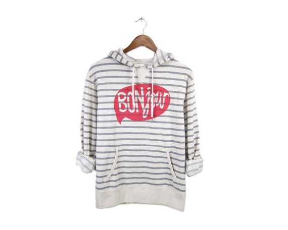 Bonjour Hoodie French Terry Pullover 