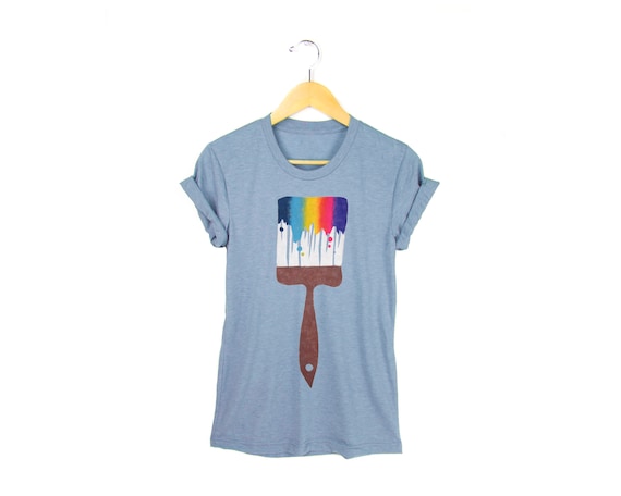 paint brush t shirt