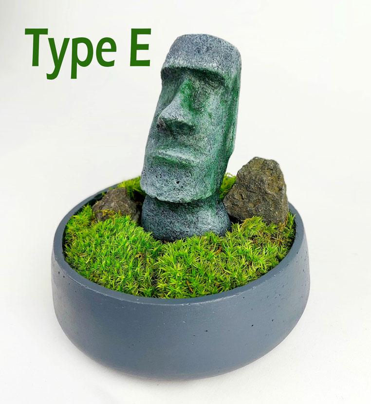 安定化苔付きセメント製モアイ像 - イースター島の装飾 - Etsy 日本