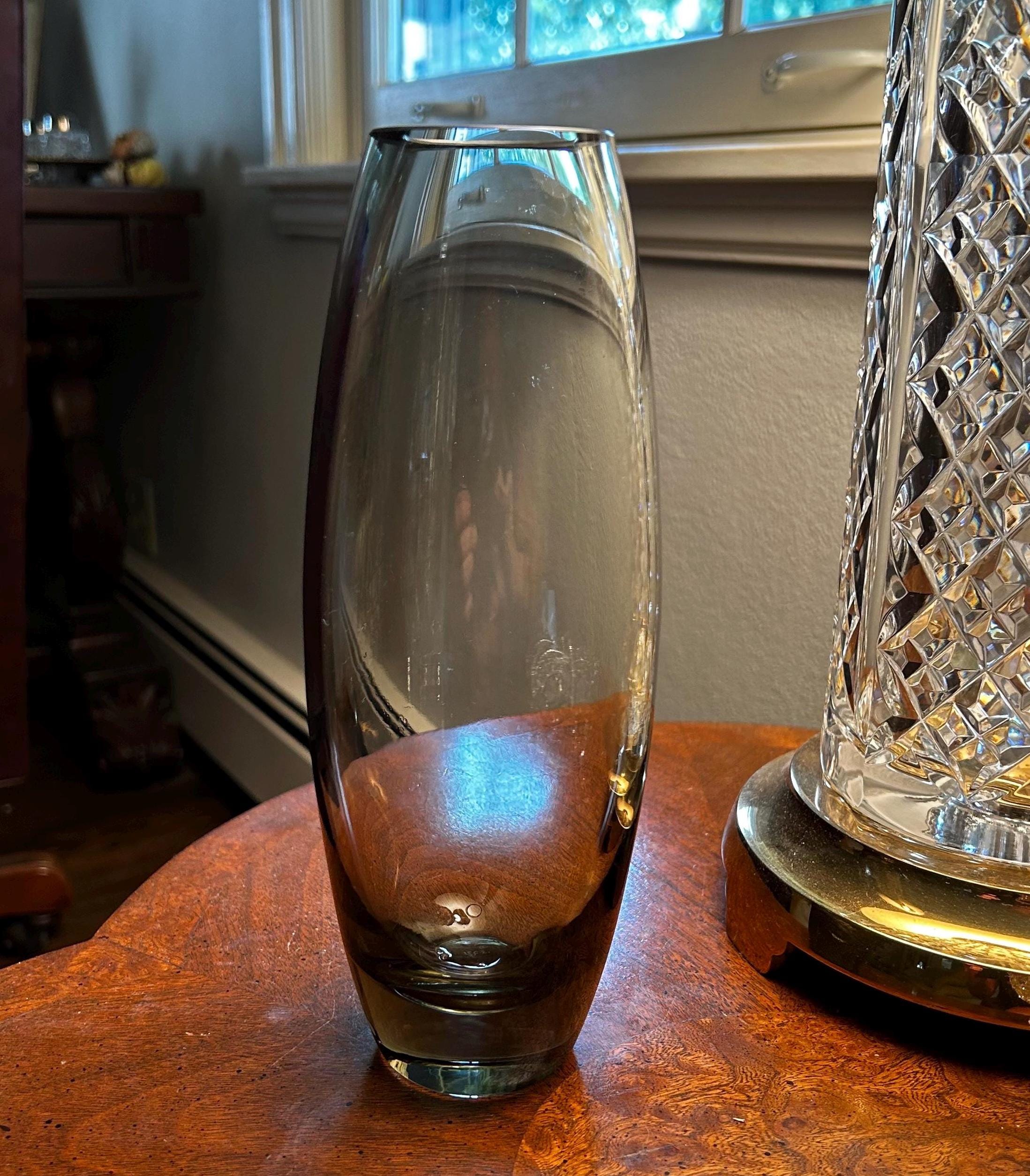 HOLMEGAARD Hellas 15391 花瓶 23cm Signed Holmegaard “hellas” Vase #15391 – per Lütken Danish Art